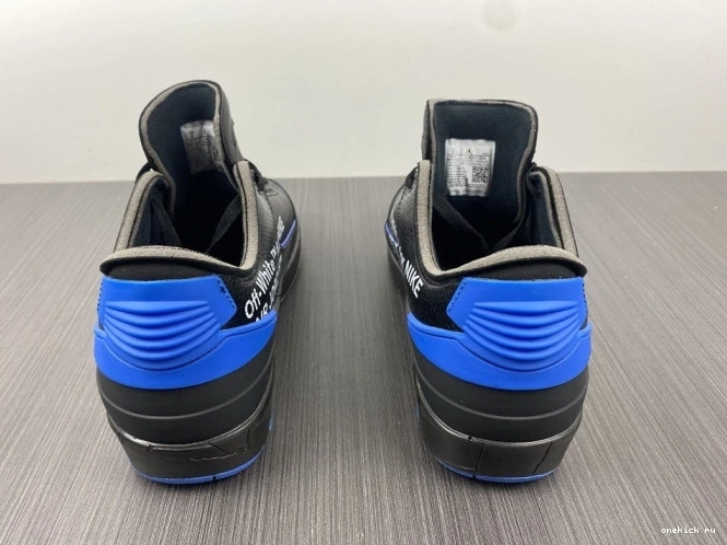Rep Onekick Blue Off-White Jordan DJ4375-004 Low 2 Retro SP Black 0728